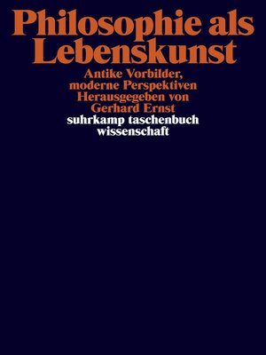 cover image of Philosophie als Lebenskunst